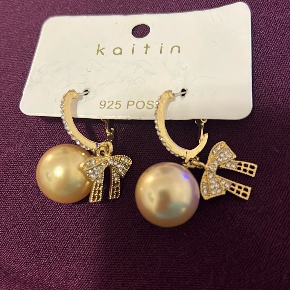 Holiday now Kaitin 925 earrings